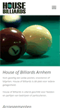 Mobile Screenshot of houseofbilliards.nl